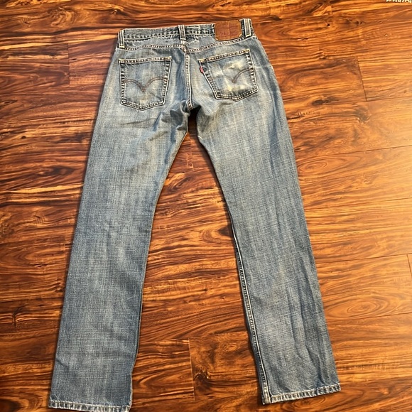 Vintage LEVI'S Slim Straight 514 W32 L34 - Picture 3 of 7